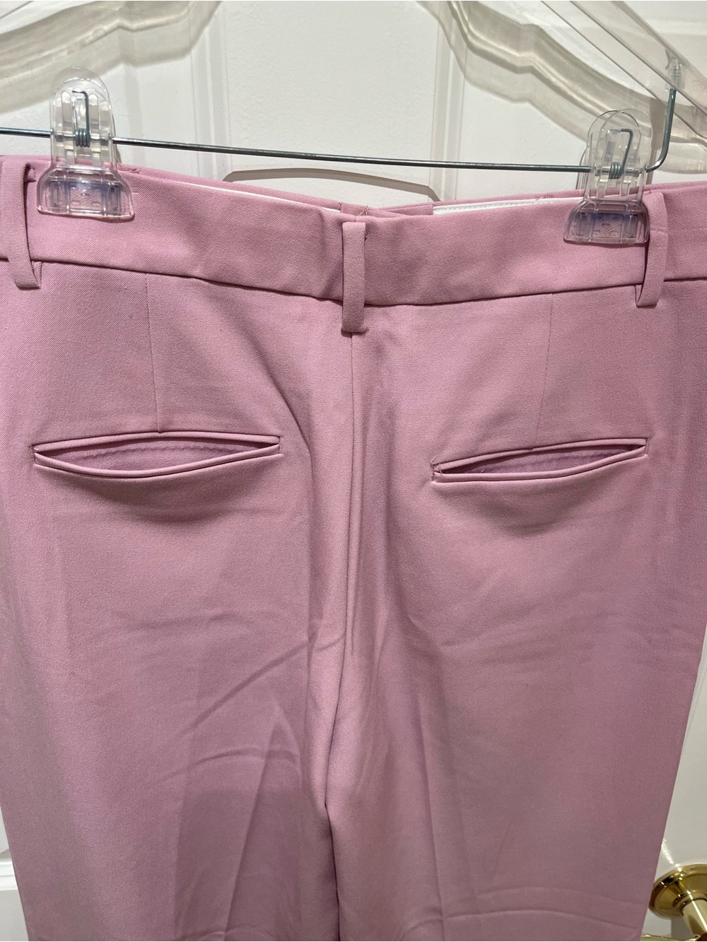 NWOT Ann Taylor Perfect Wide-Leg Pants in Dusted Orchid Size 6 - Picture 11 of 12